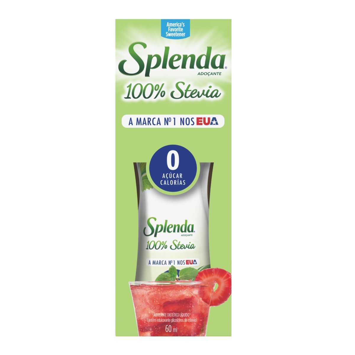 Ado Ante L Quido Stevia Splenda Caixa Ml P O De A Car