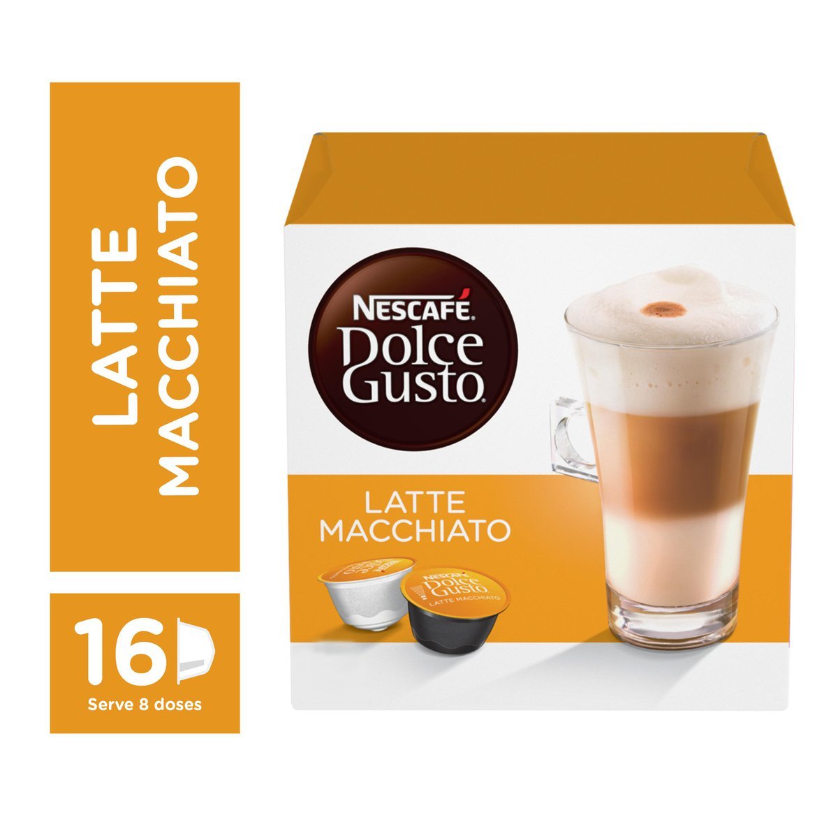 Caf Em C Psula Nescaf Dolce Gusto Latte Macchiato C Psulas P O