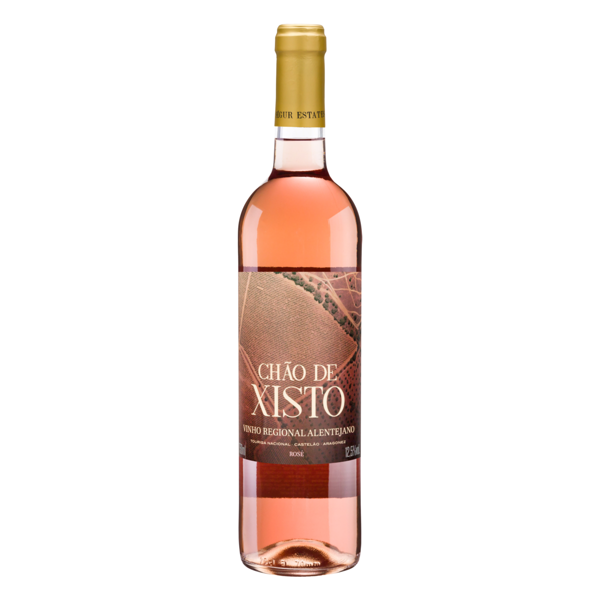 Vinho Português Rosé Seco Chão de Xisto Touriga Nacional Castelão