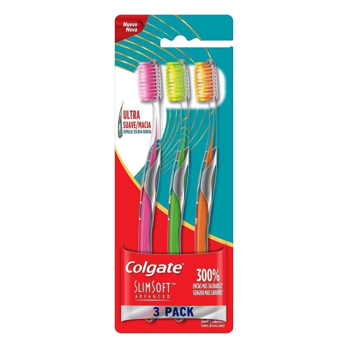 Escova Dental Colgate Slim Soft Advanced Unid P O De A Car