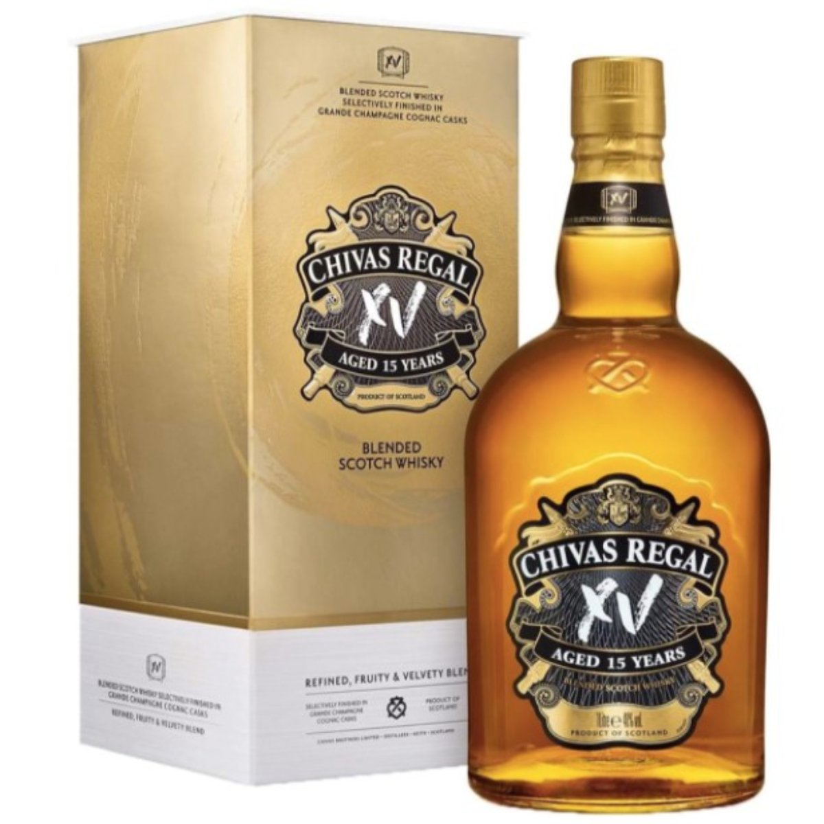 Chivas Regal Whisky 15 anos Escocês 750ml Pão de Açúcar