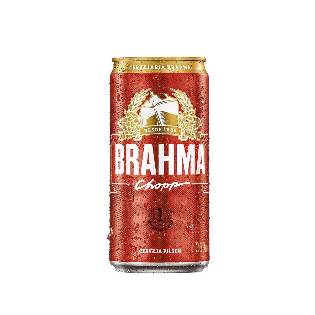 Cerveja Brahma Chopp Pilsen 269ml Lata