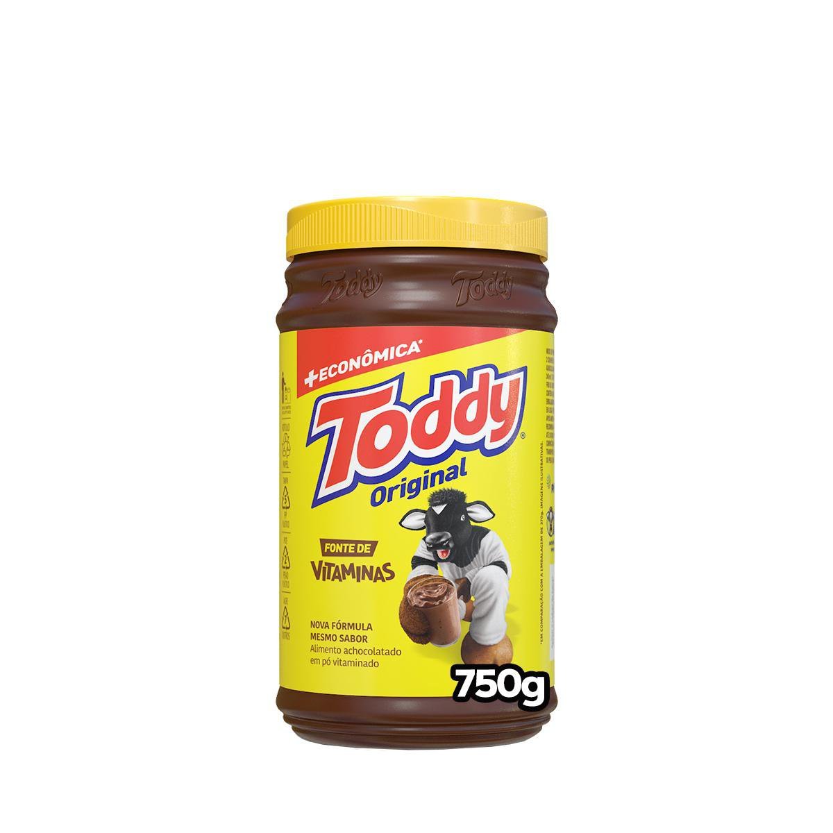 Achocolatado Em Pó Original Toddy Pote 750g Pão De Açúcar