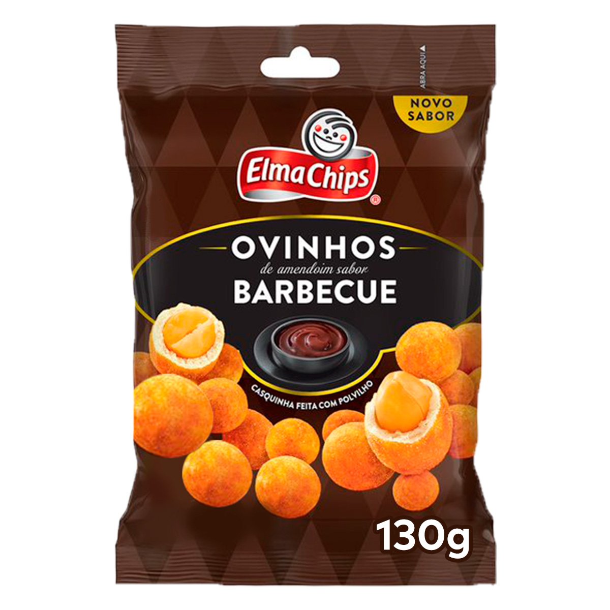 Ovinhos de Amendoim Elma Chips Barbecue 130G Pão de Açúcar