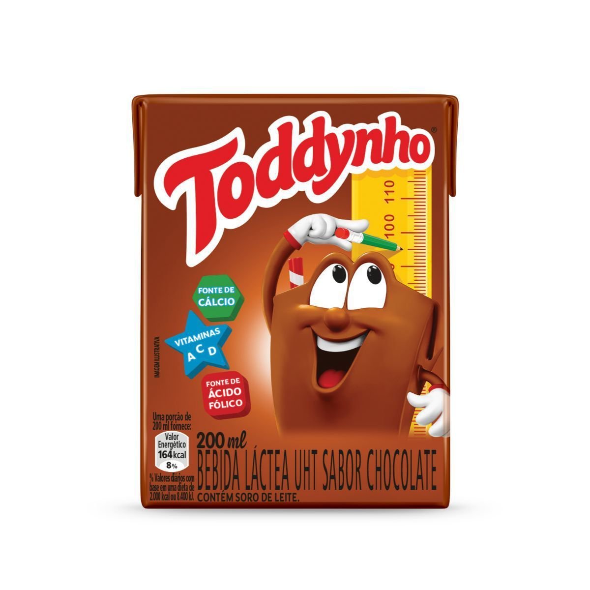 BEBIDA LÁCTEA CHOCOLATE TODDYNHO 200ML