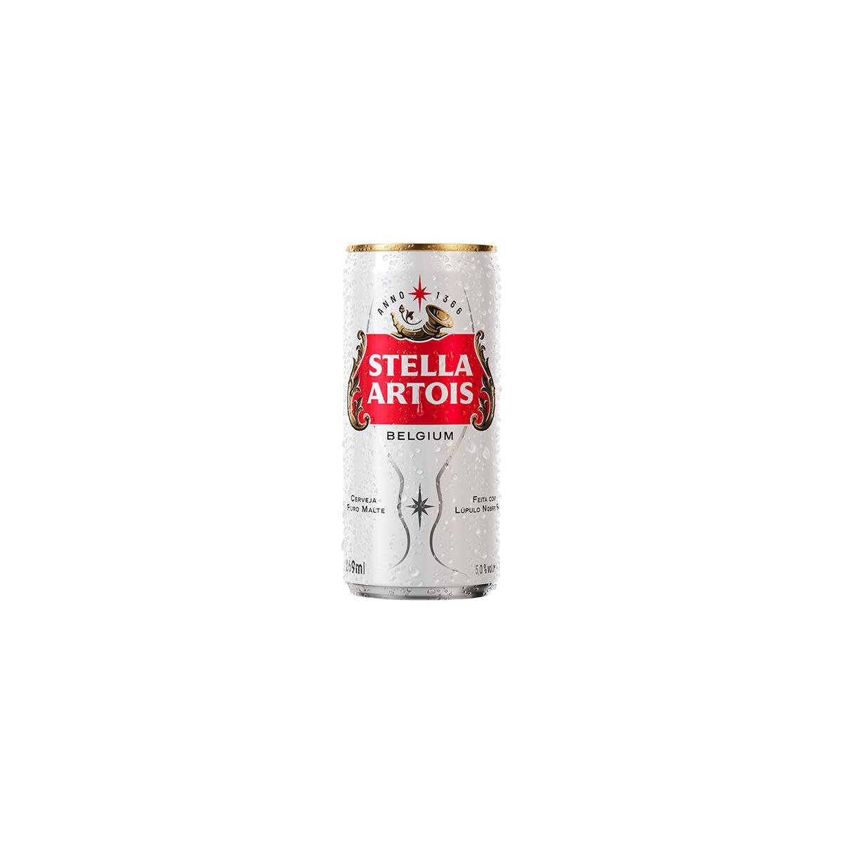 Cerveja Stella Artois Puro Malte 269ml Lata