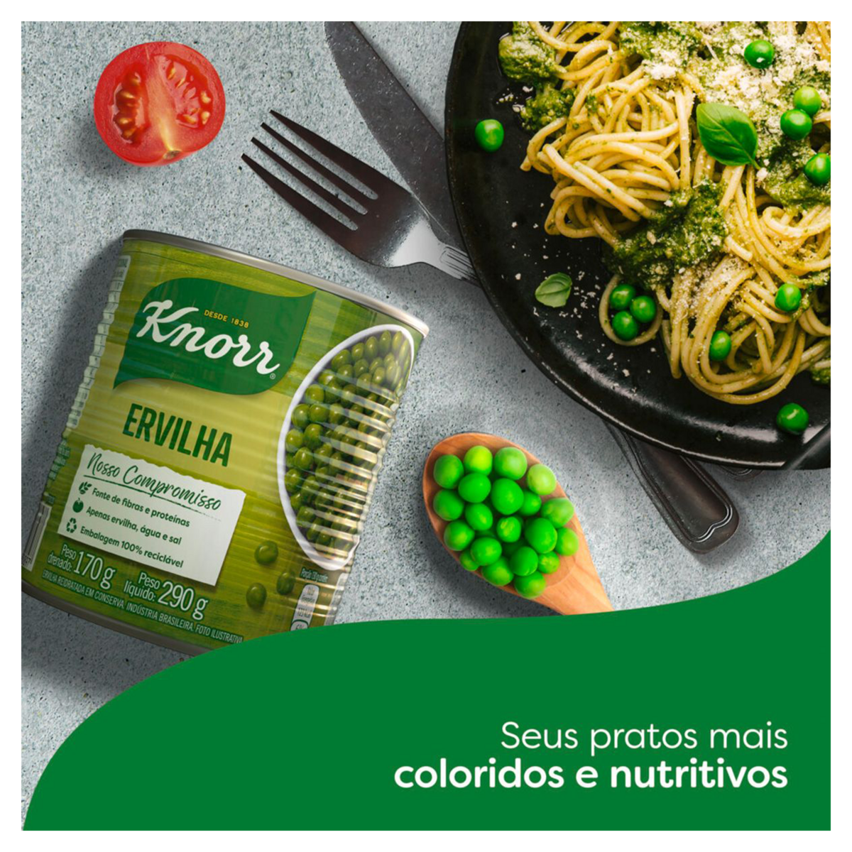 Ervilha em Conserva Knorr Lata 170g