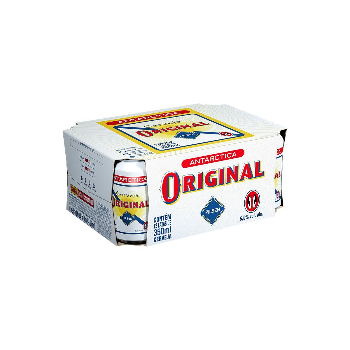 Cerveja Original, Pilsen, 350ml, Lata, Pack C/12