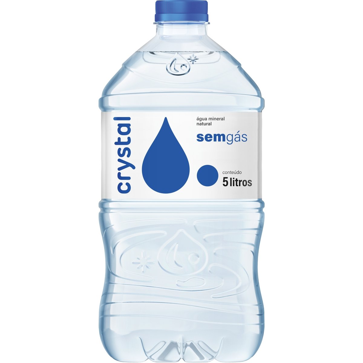 Água Mineral Natural sem Gás Crystal Galão 5l
