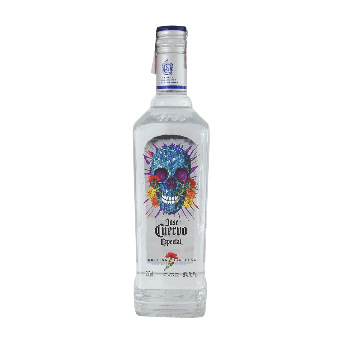 Tequila Jose Cuervo Silver Edição Limitada Calavera 750ml Pão de Açúcar
