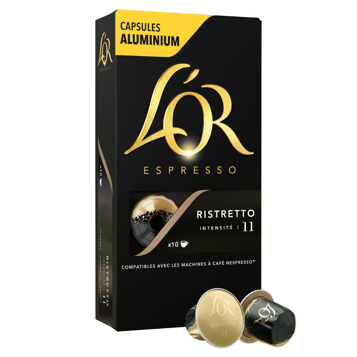 Cápsulas De Café L'OR Ristretto 10un | Pão de Açúcar