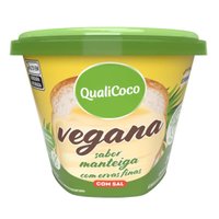 Manteiga de Coco QualiCoco Vegana com Ervas Finas 200g