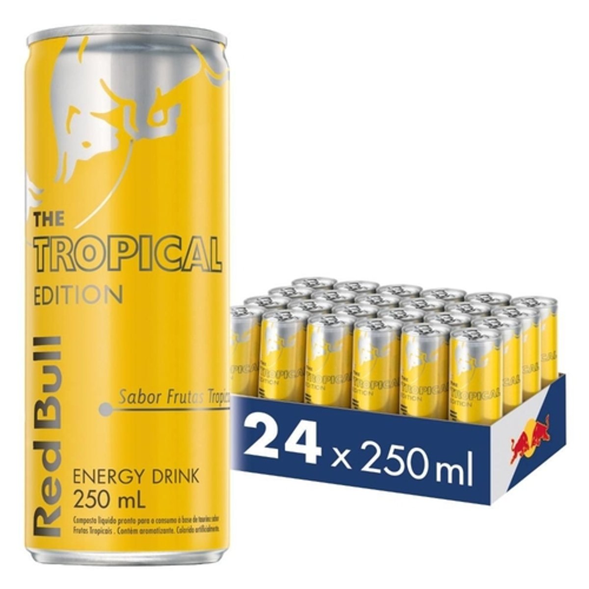 Energ Tico Red Bull Energy Drink Tropical Edition Ml Latas P O De A Car