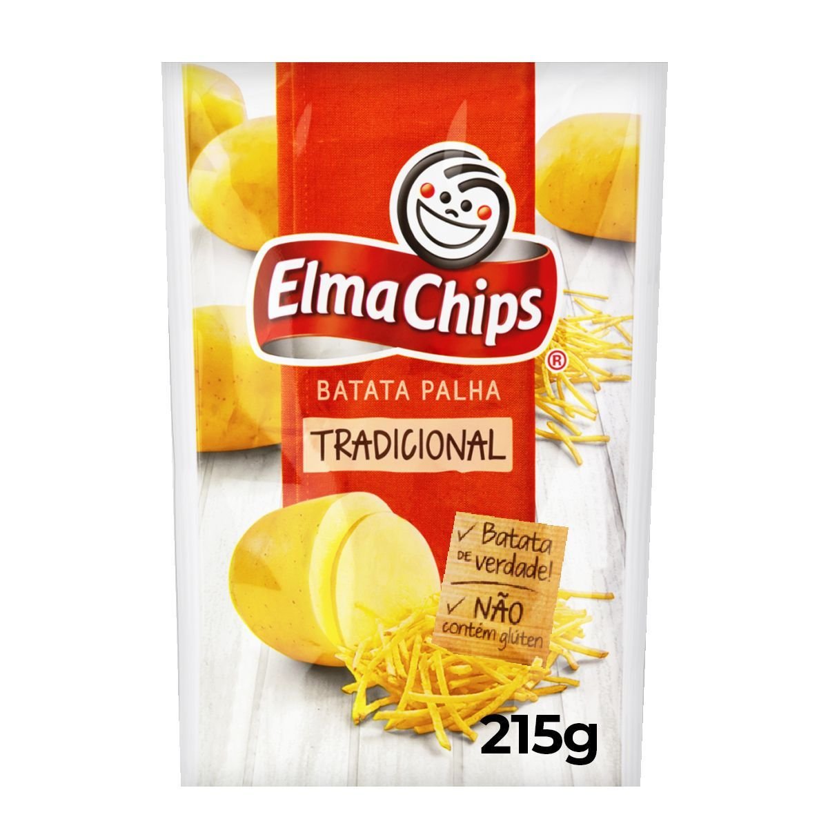 Batata Palha Tradicional Elma Chips Pacote 215G | Pão de Açúcar