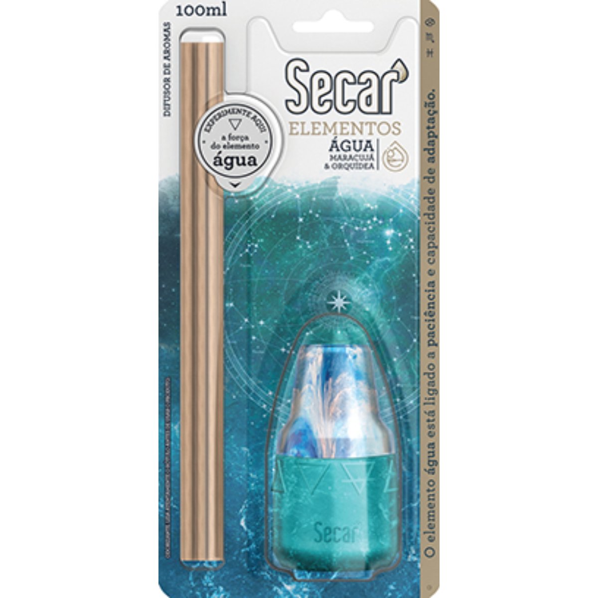 Difusor Aroma Elementos Agua Secar 100ml