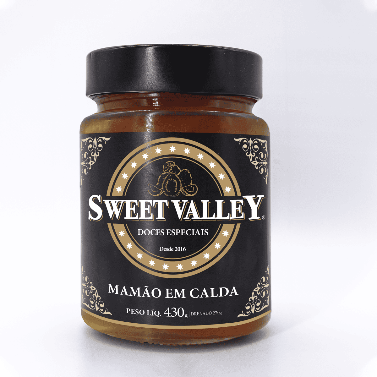 Mamão em Calda 430g Sweet Valley