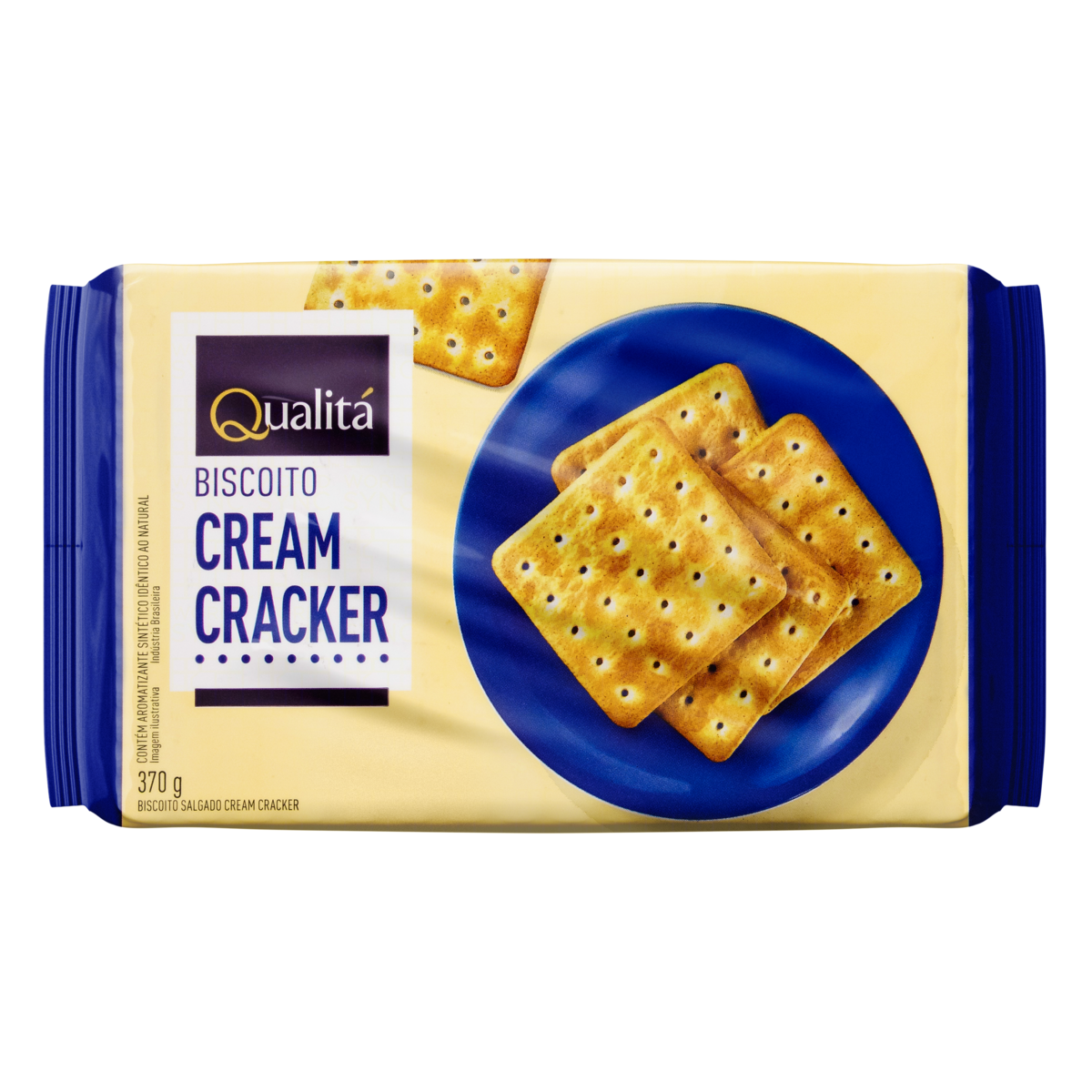 Biscoito Cream Cracker QUALITÁ 370g Pão de Açúcar