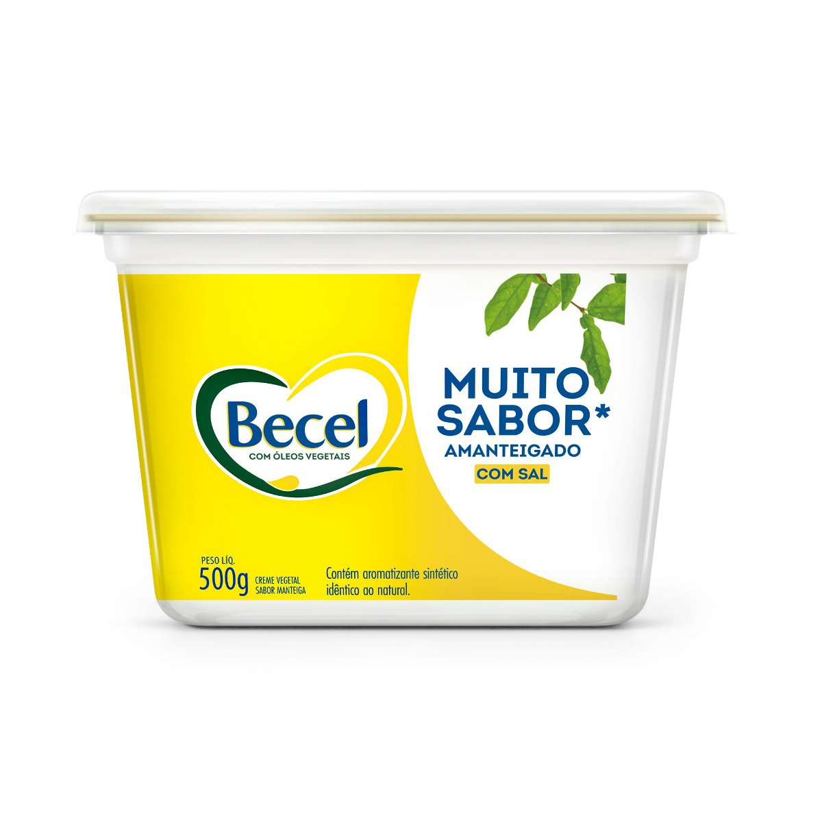 Margarina BECEL Sabor Manteiga Com Sal 500g Pão de Açúcar Margarina BECEL Sabor Manteiga Com Sal 500g Pão de Açúcar