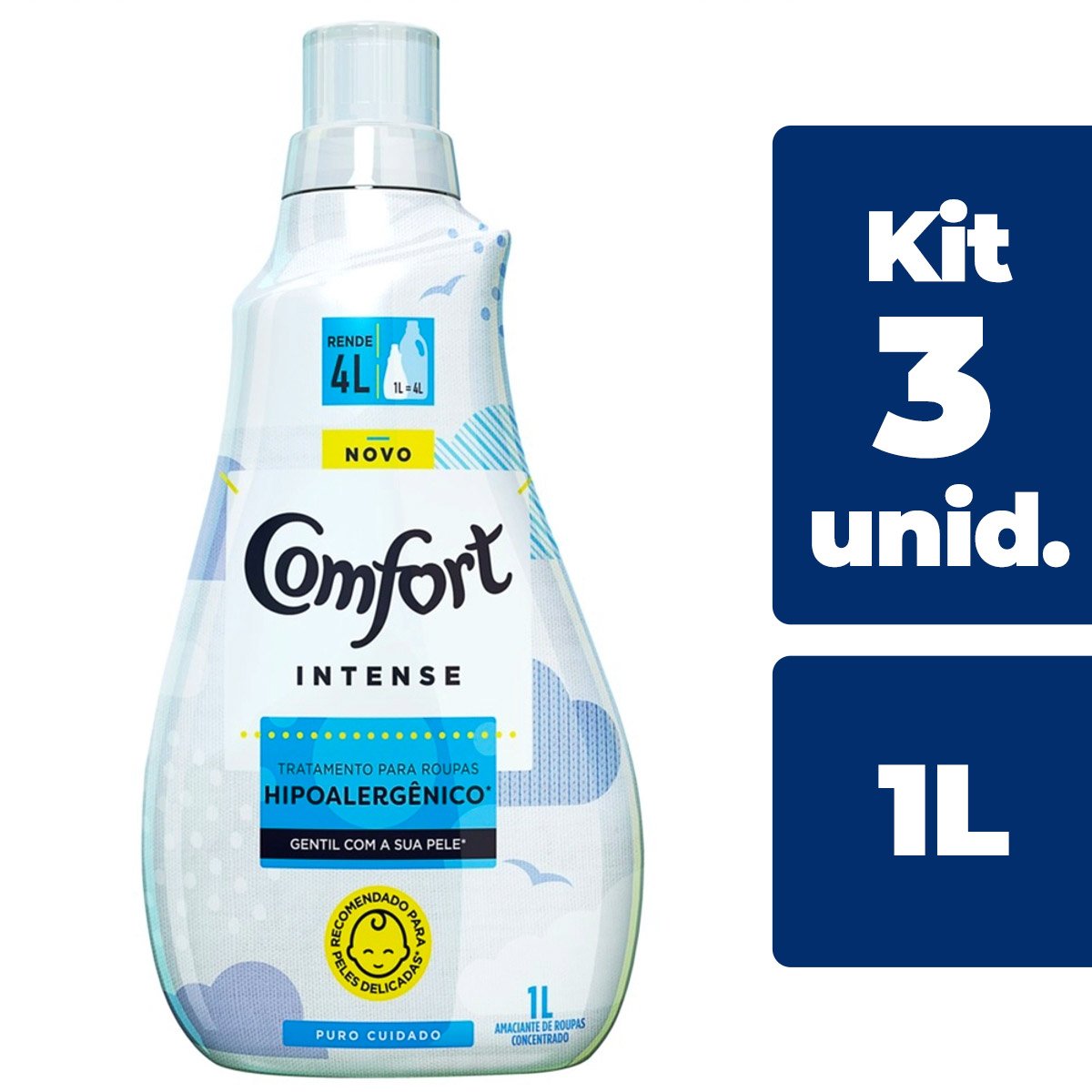 Amaciante Concentrado Comfort Energia Floral 1 L