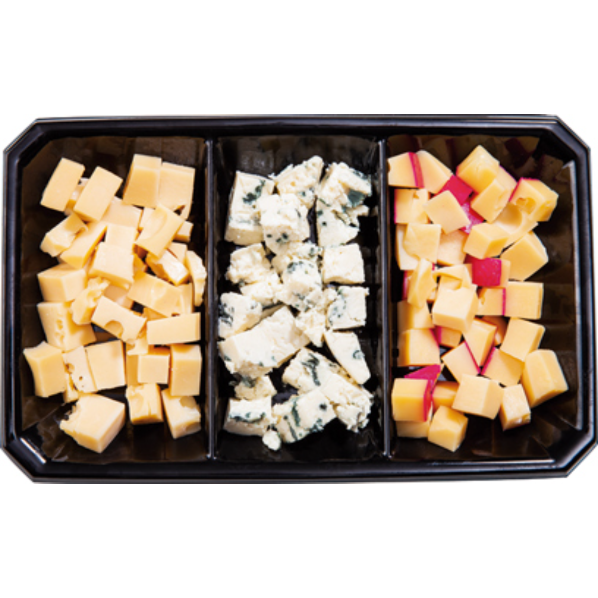 Queijo Aperitivo: Gouda, Estepe, Gorgonzola 360g