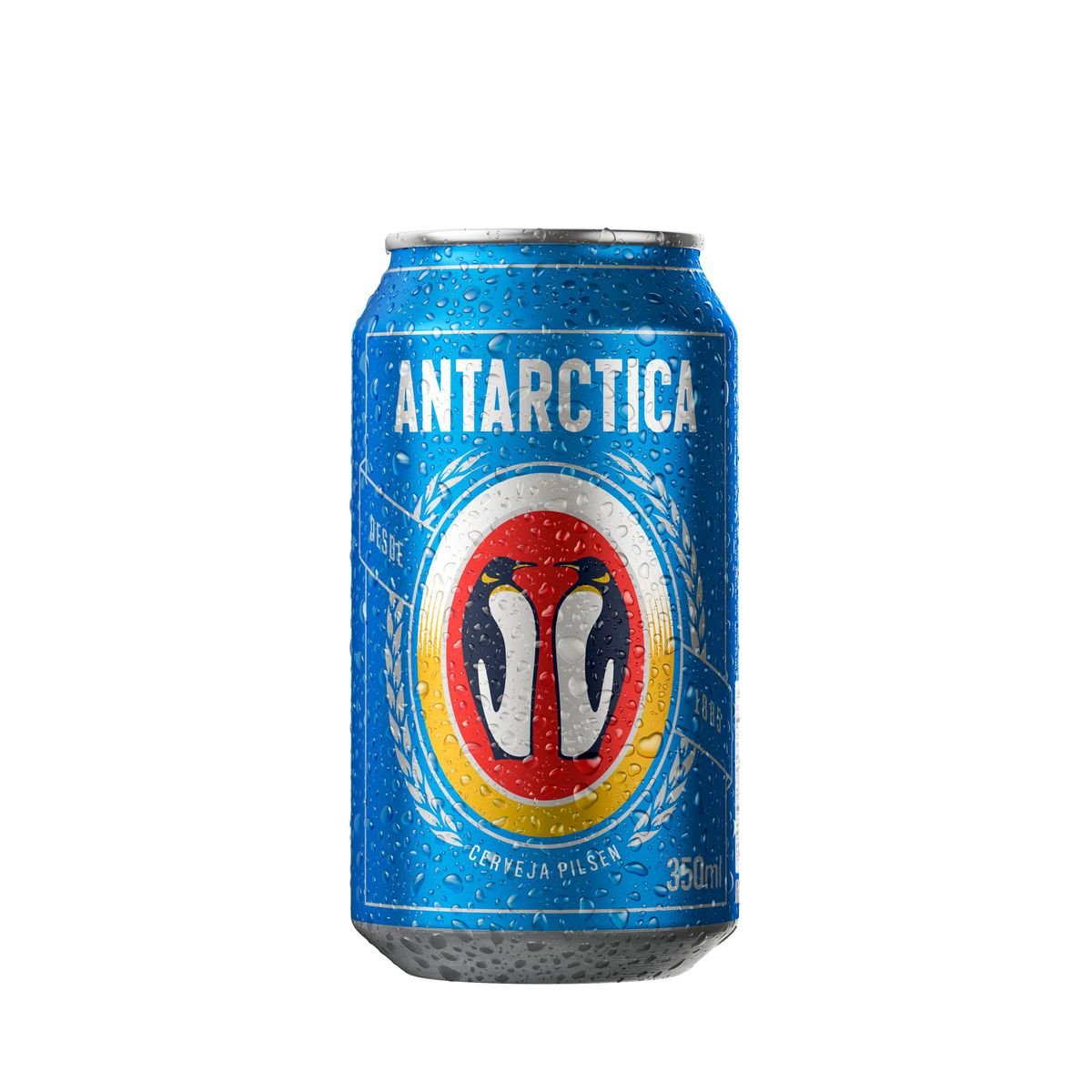 Cerveja Pilsen Antarctica Lata 350ml