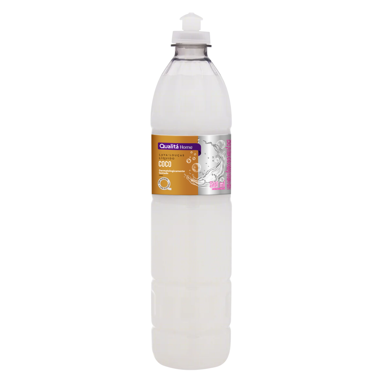 Detergente Líquido Coco Qualitá Squeeze 500ml