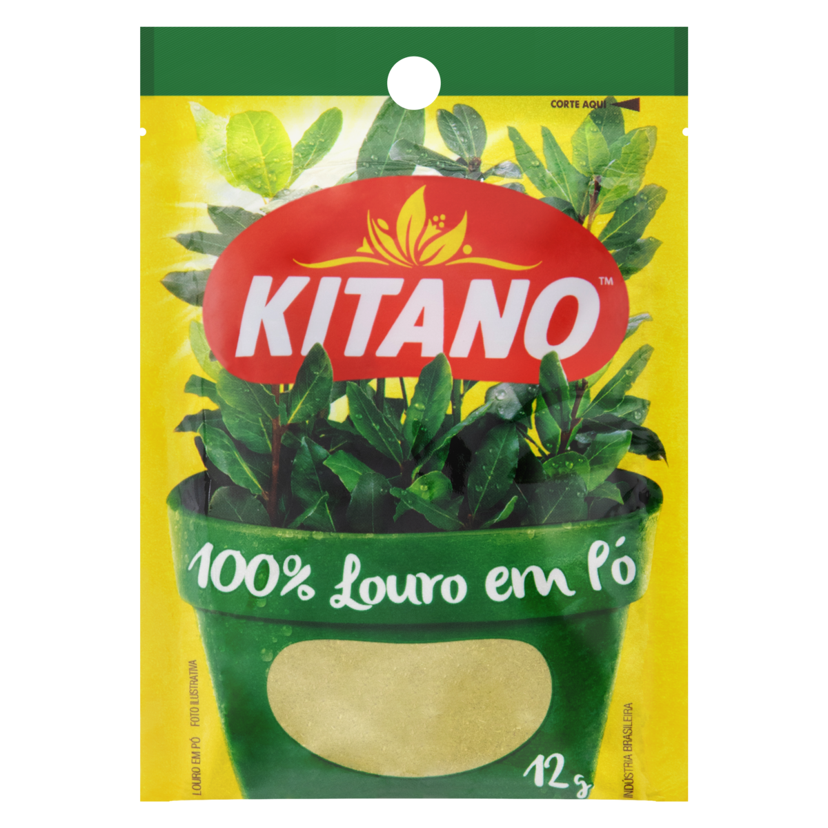 Louro Em Pó Kitano Pacote 12g Pão De Açúcar 0392