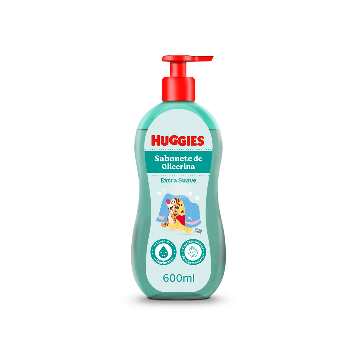 Sabonete Líquido Huggies Extra Suave para bebê ¿ 600ml