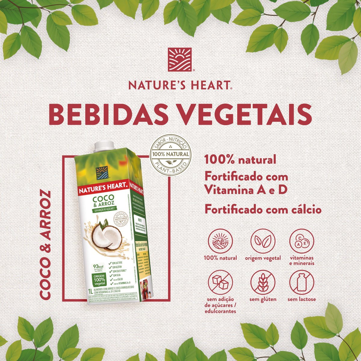 Bebida vegetal Barista Natures Heart®