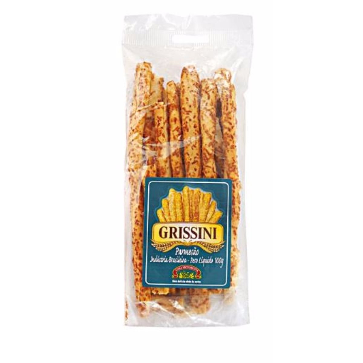 Grissini com Parmesão CASA VICTORIANA Pacote 100g