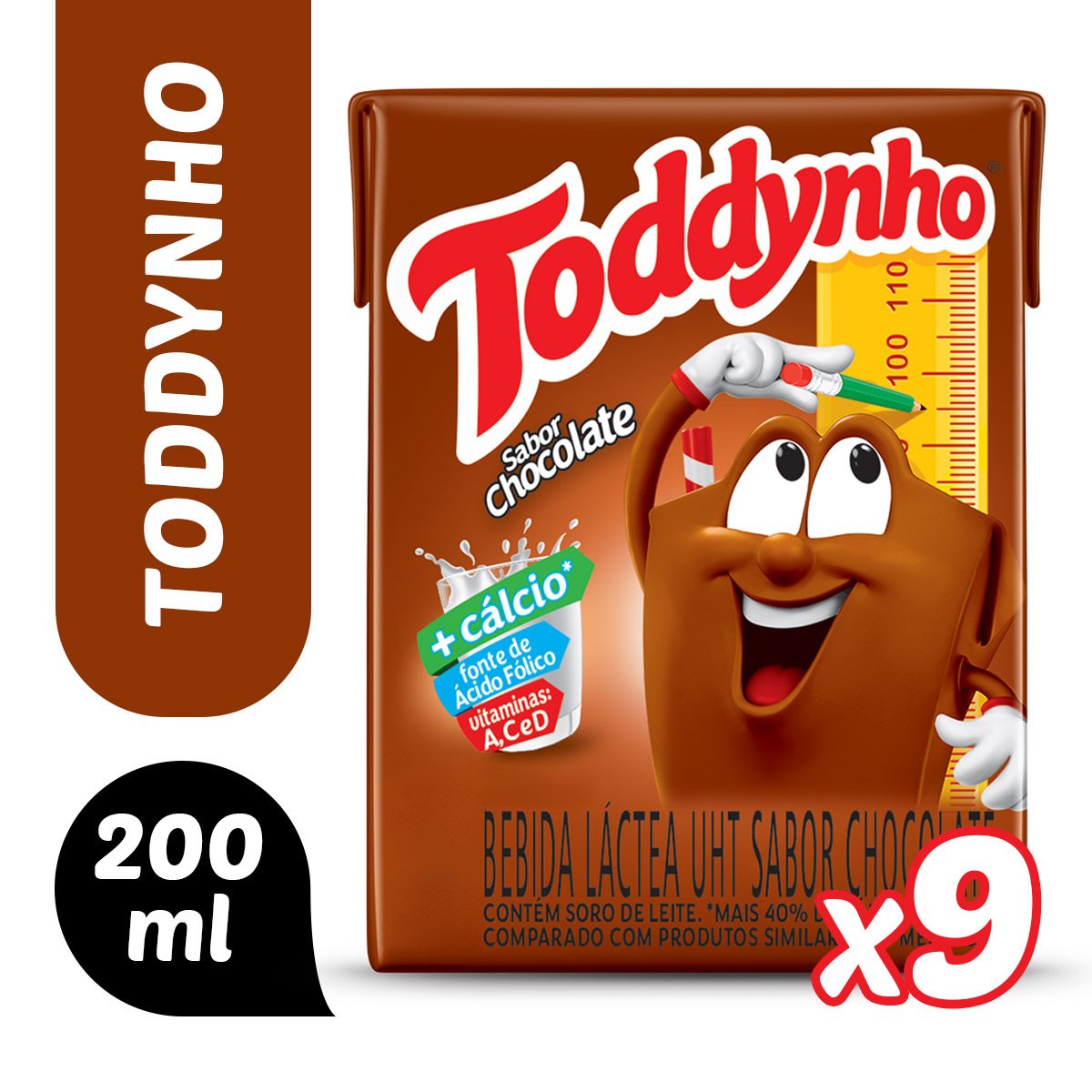 Bebida lactea toddynho 200ml lv9 pg8