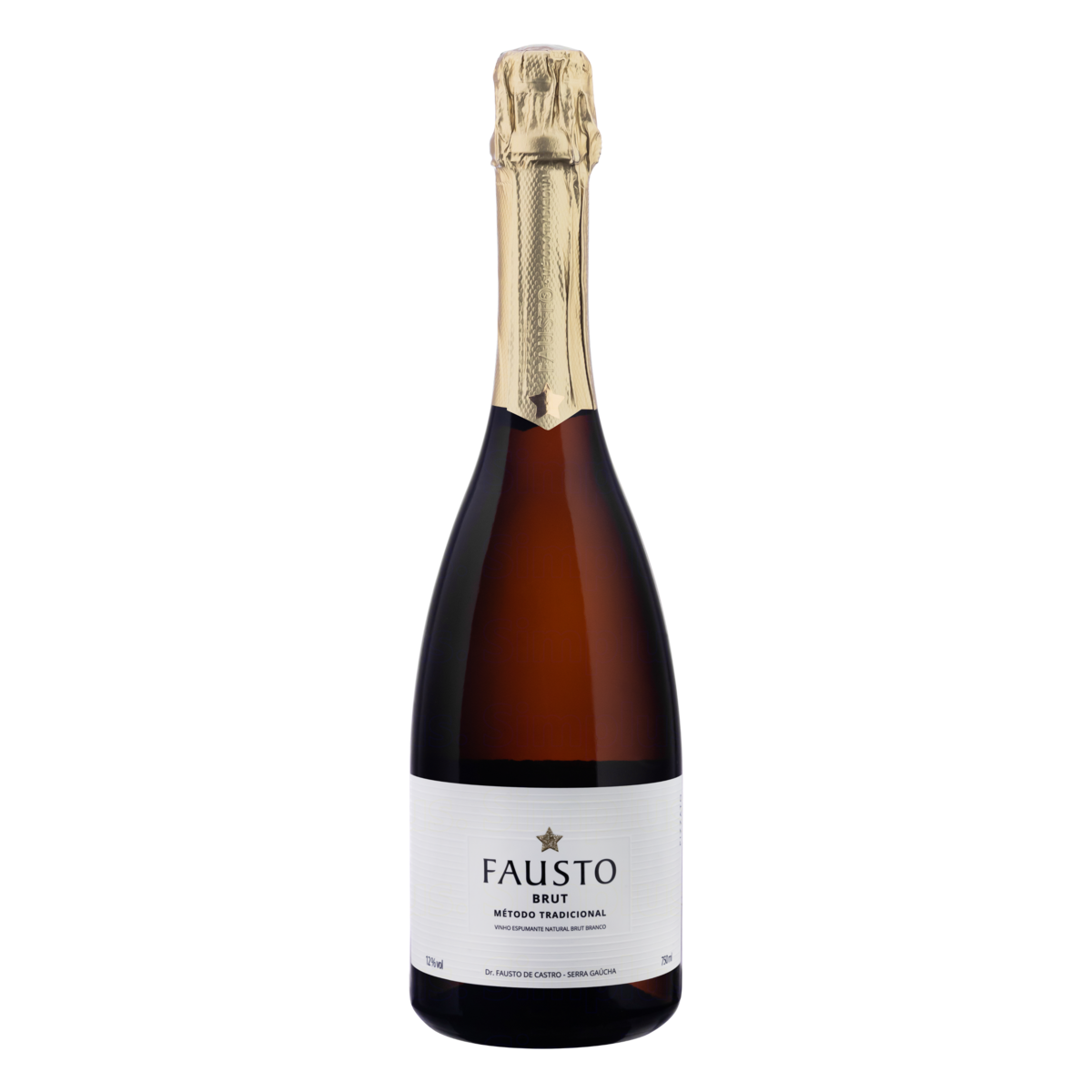 Espumante Brasileiro Fausto Brut 750ml