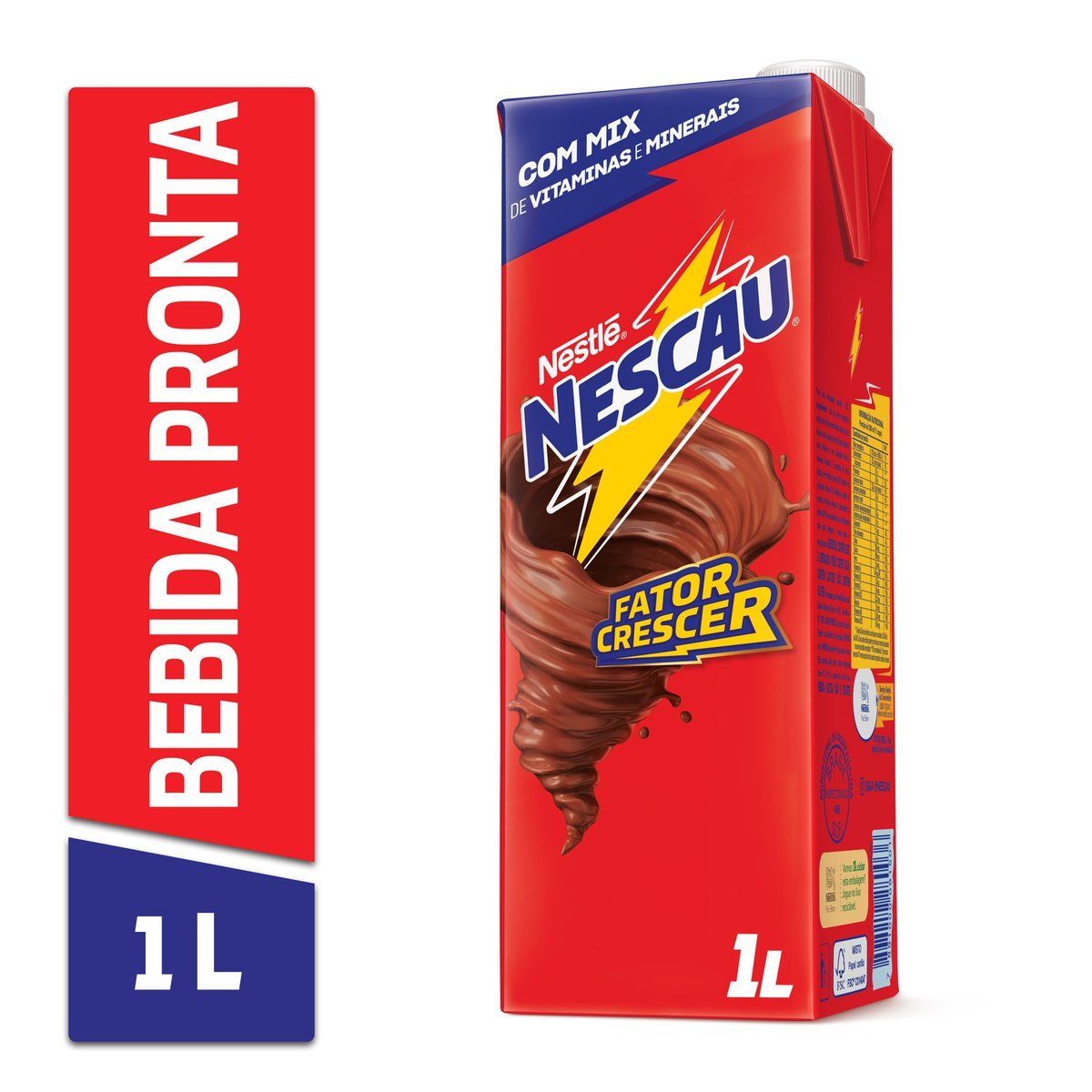 Bebida Láctea Nescau Nestlé 200ml Light