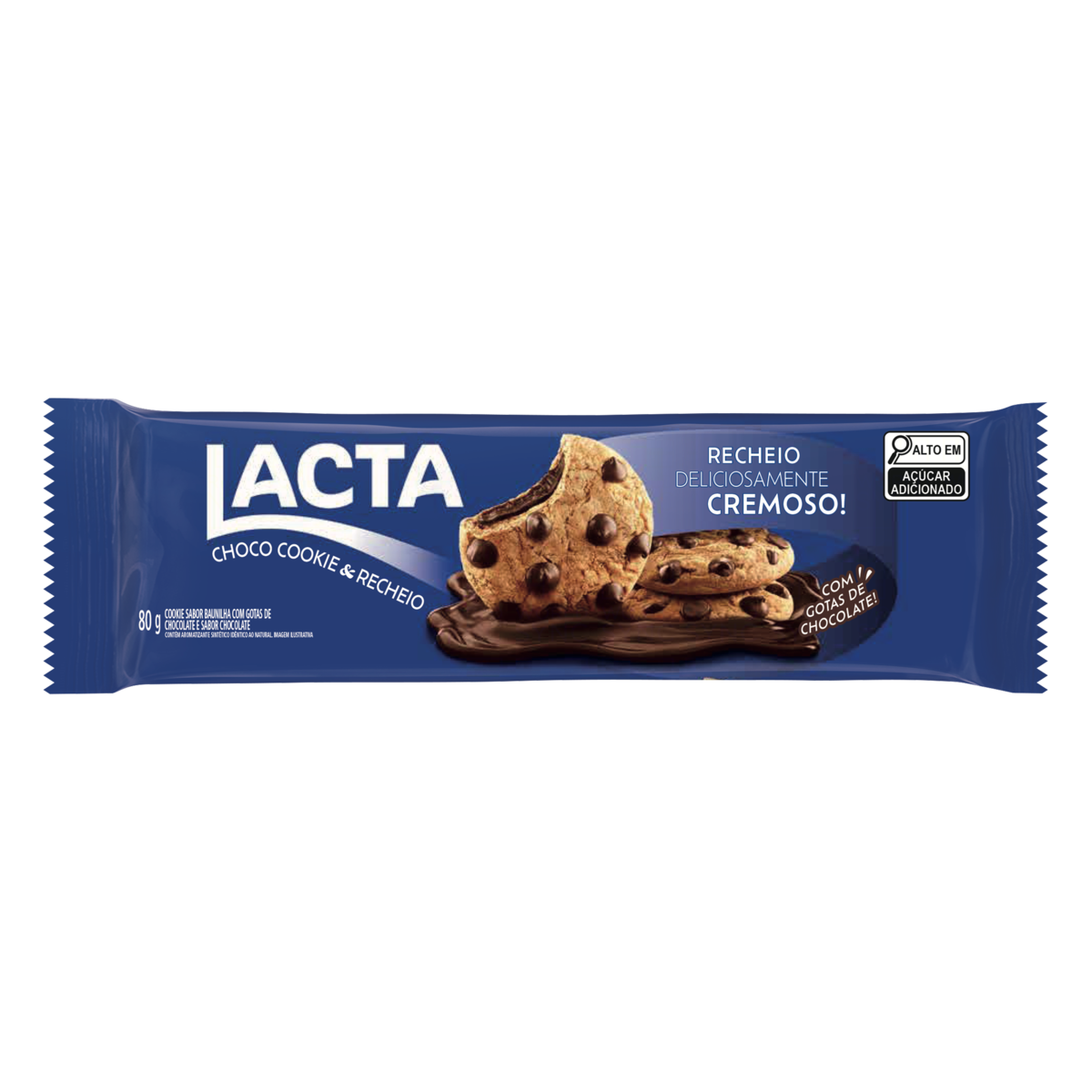 Comprar Cookies Lacta Ao Leite 80g