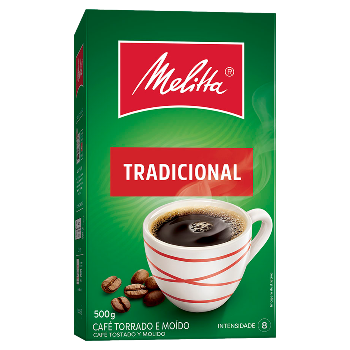 Café Torrado e Moído Tradicional Melitta Caixa 500g