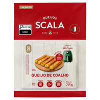 Queijo Coalho Scala 215g 5 Unidades