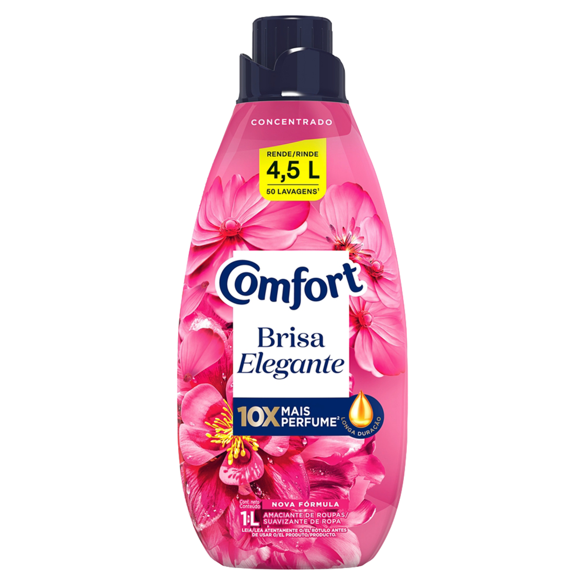 Amaciante de Roupa Concentrado Brisa Elegante Comfort Frasco 1L
