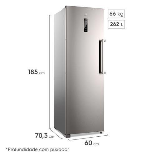 Refrigerador Side By Side Samsung de 02 Portas Frost Free com 501 Litros  Painel Eletrônico Inox - RS50N3413S8/AZ