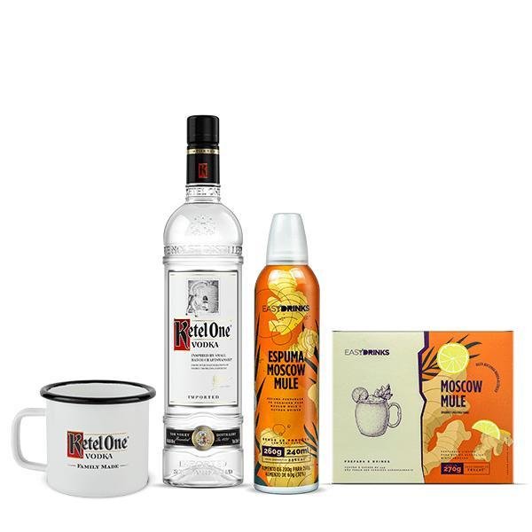 COMBO VODKA KETEL ONE MOSCOW MULE COM CANECA Pão de Açúcar