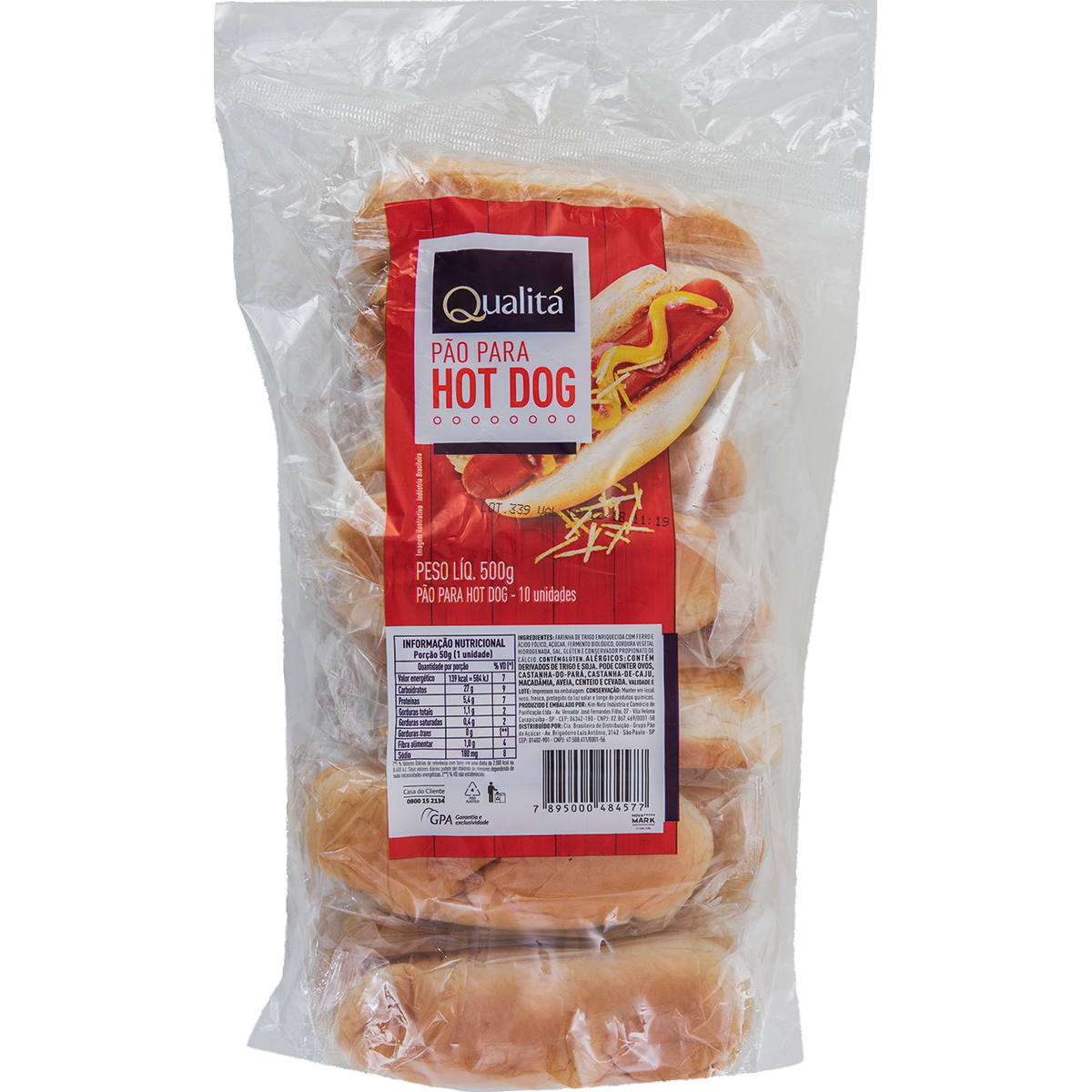 Pão De Hotdog - Varejão Irmãos Patrocinio