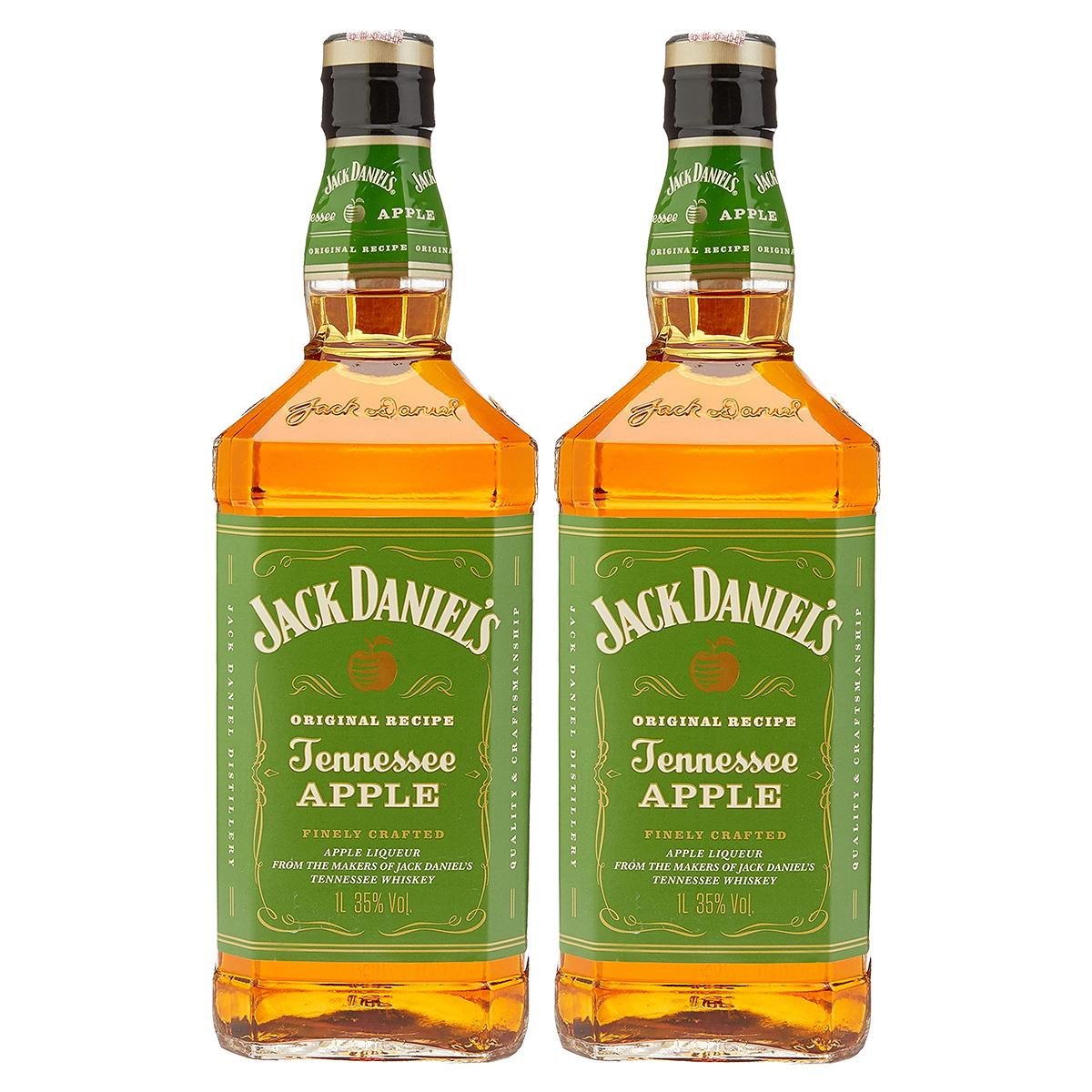 KIT 02 WHISKEY'S JACK DANIELS APPLE 1000ML Pão de Açúcar