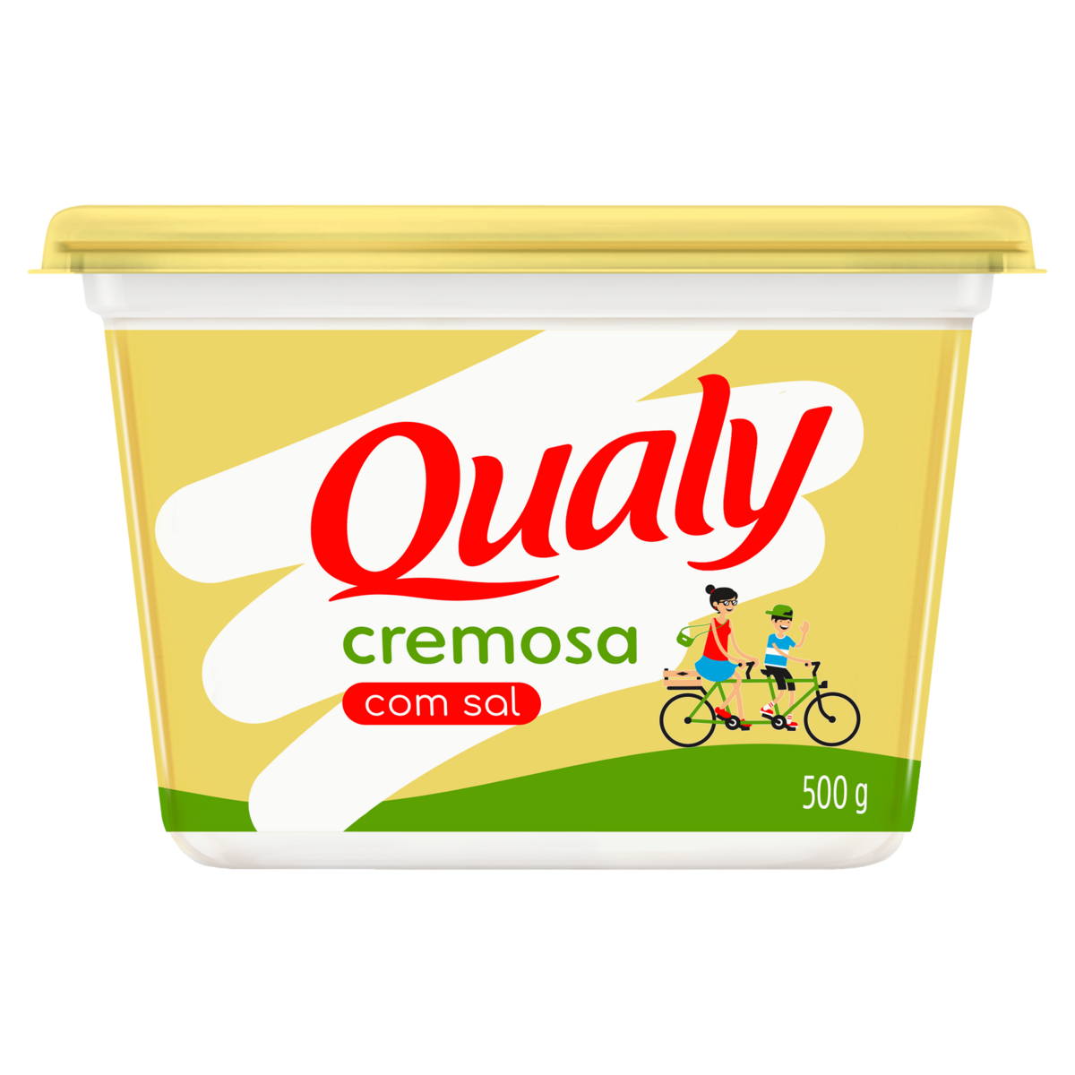 Margarina Cremosa com Sal Qualy Pote 500g