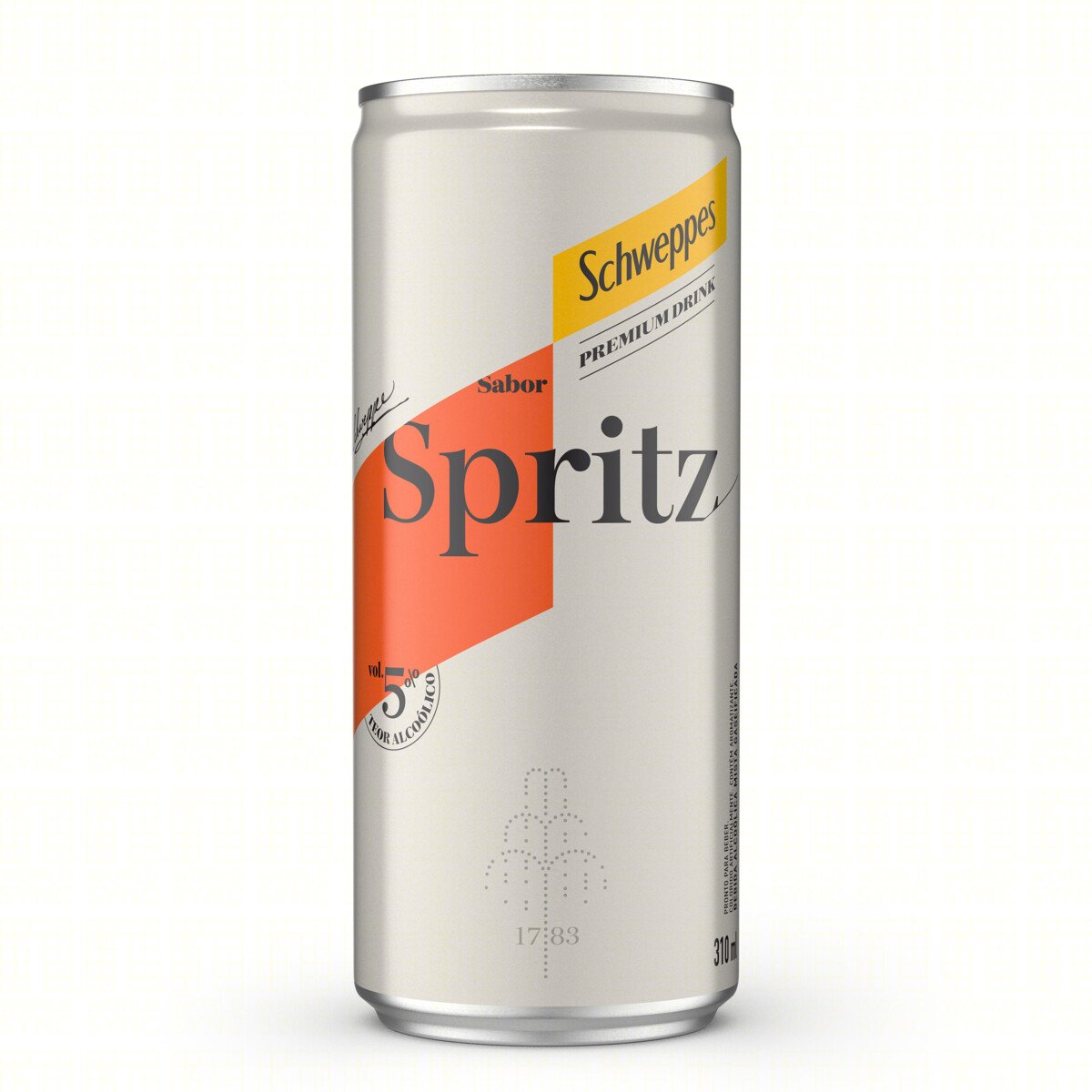 Bebida Mista Alcoólica Gaseificada Spritz Schweppes Premium Drink Lata ...