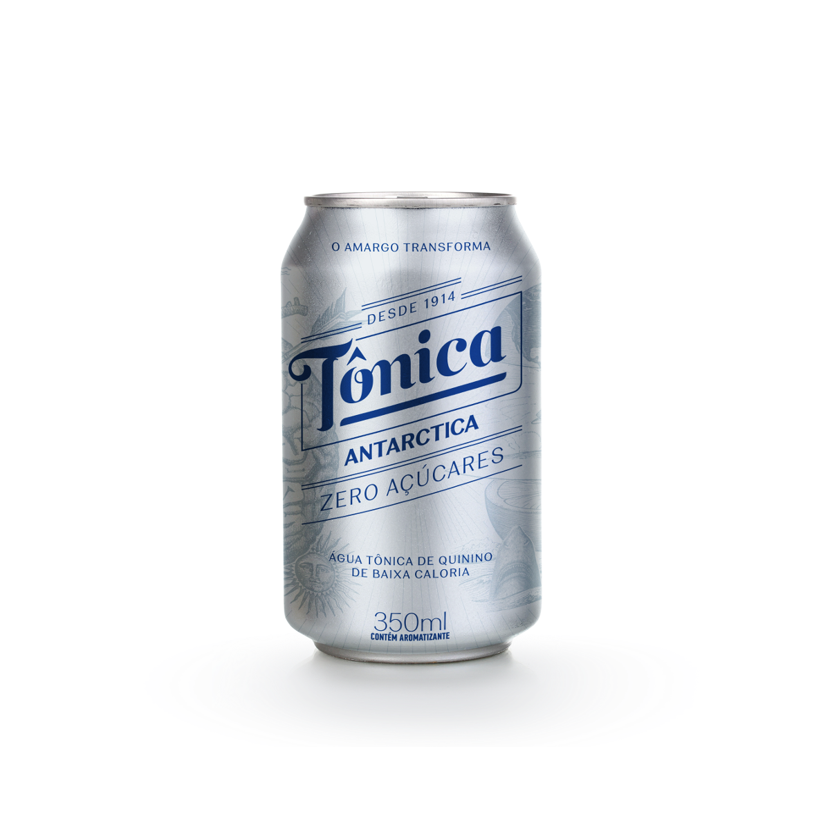 Água Tônica Antarctica Zero Açúcar Lata 350ml