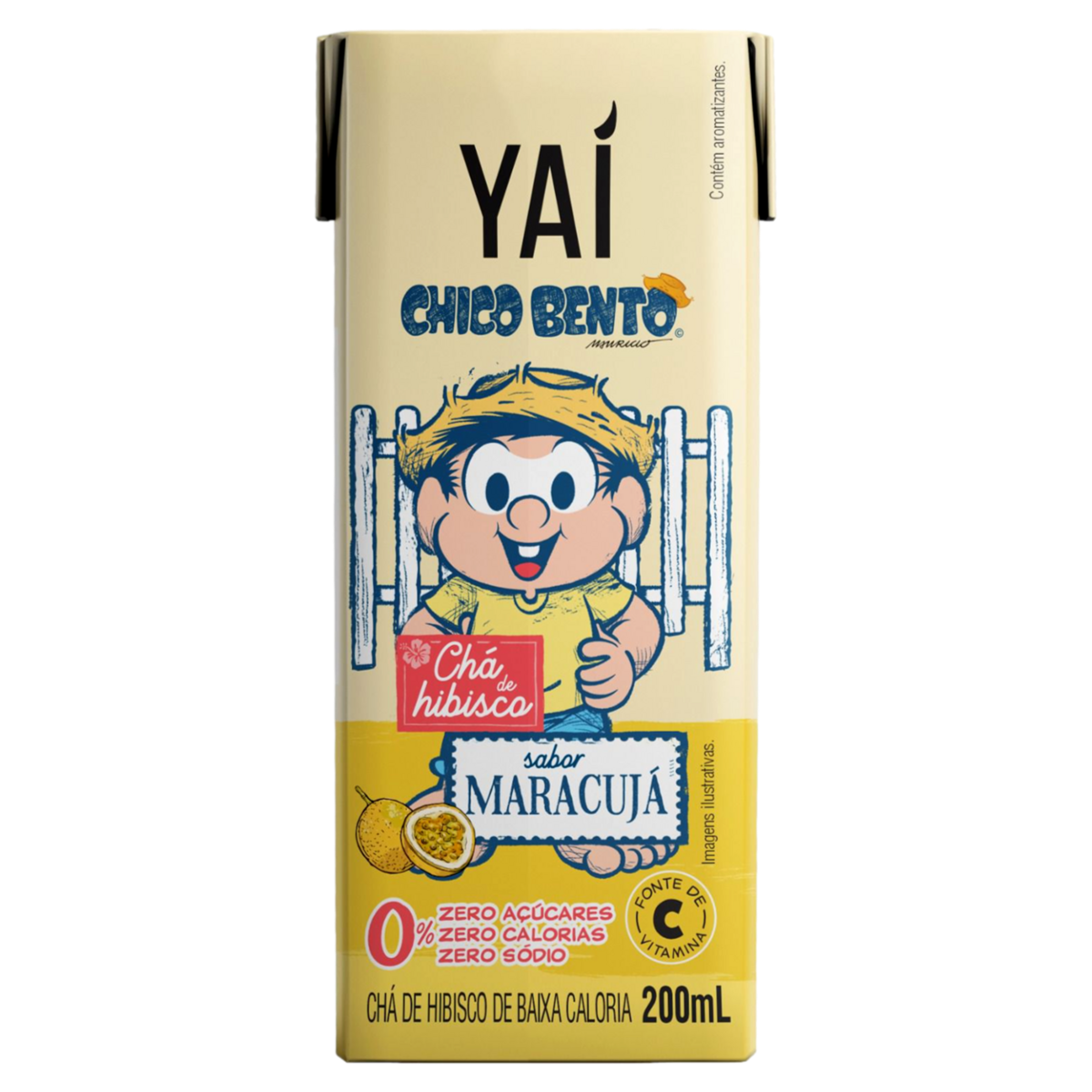Yaí Chá de Hibisco com Maracujá
