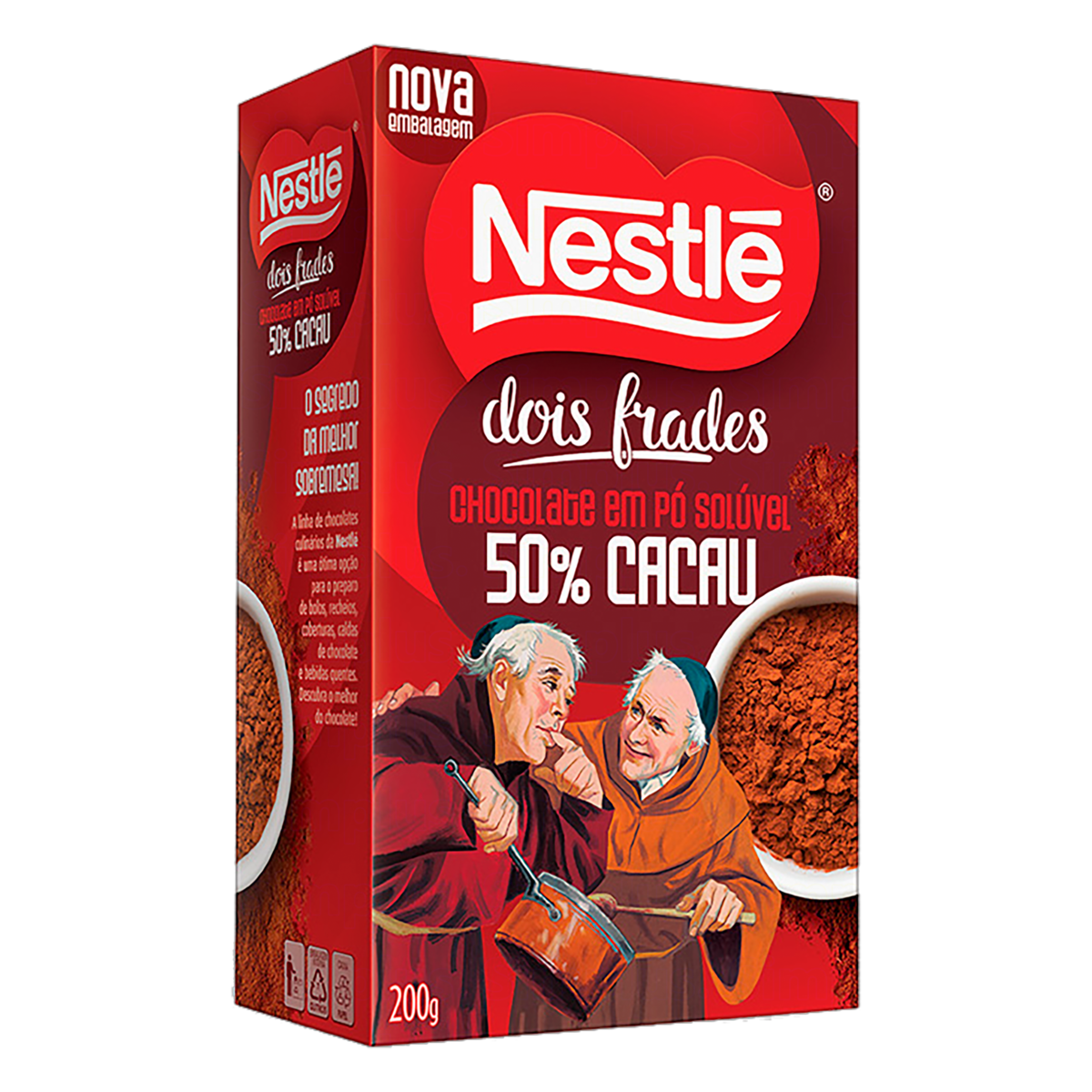 Chocolate em Pó NESTLÉ Dois Frades 200g