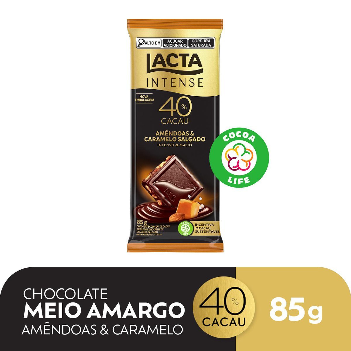 Tablete Chocolate Ao Leite 34g - Lacta - Doce Malu