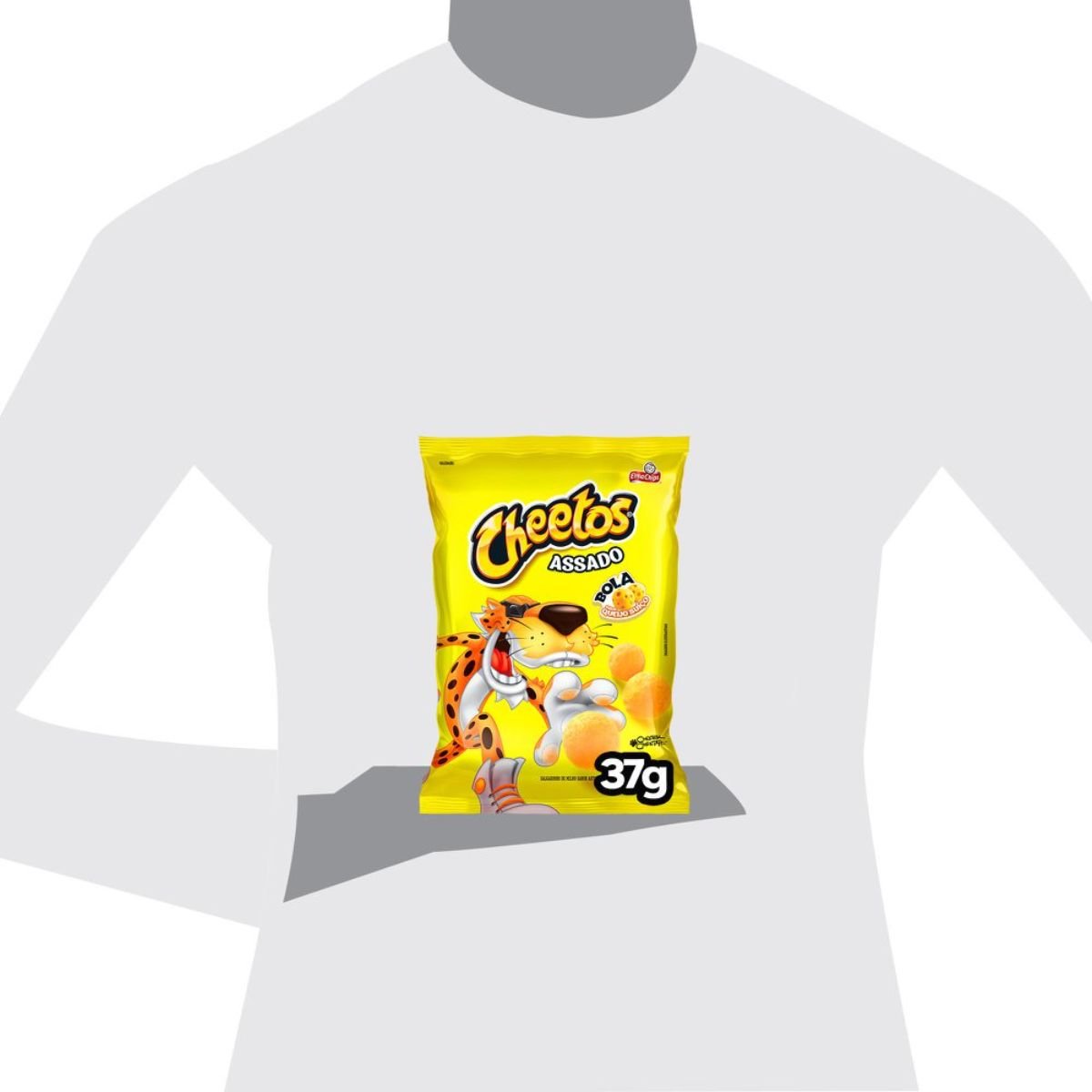 Loja 01  SALGAD.ELMA CHIPS CHEETOS BOLA QUEIJO SUICO 59G