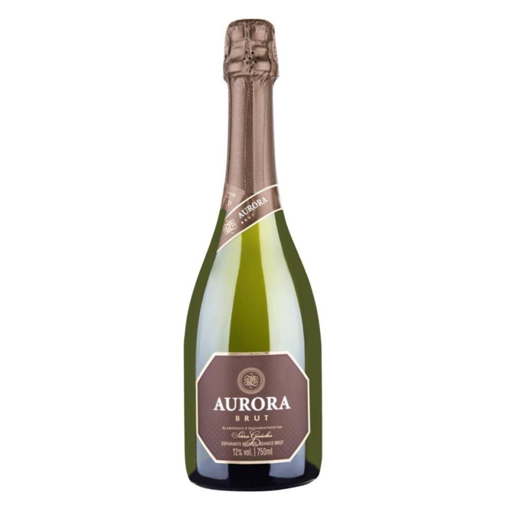 Espumante Nacional Brut Branco AURORA Garrafa 750ml Espumante Nacional Brut Branco AURORA Garrafa 750ml