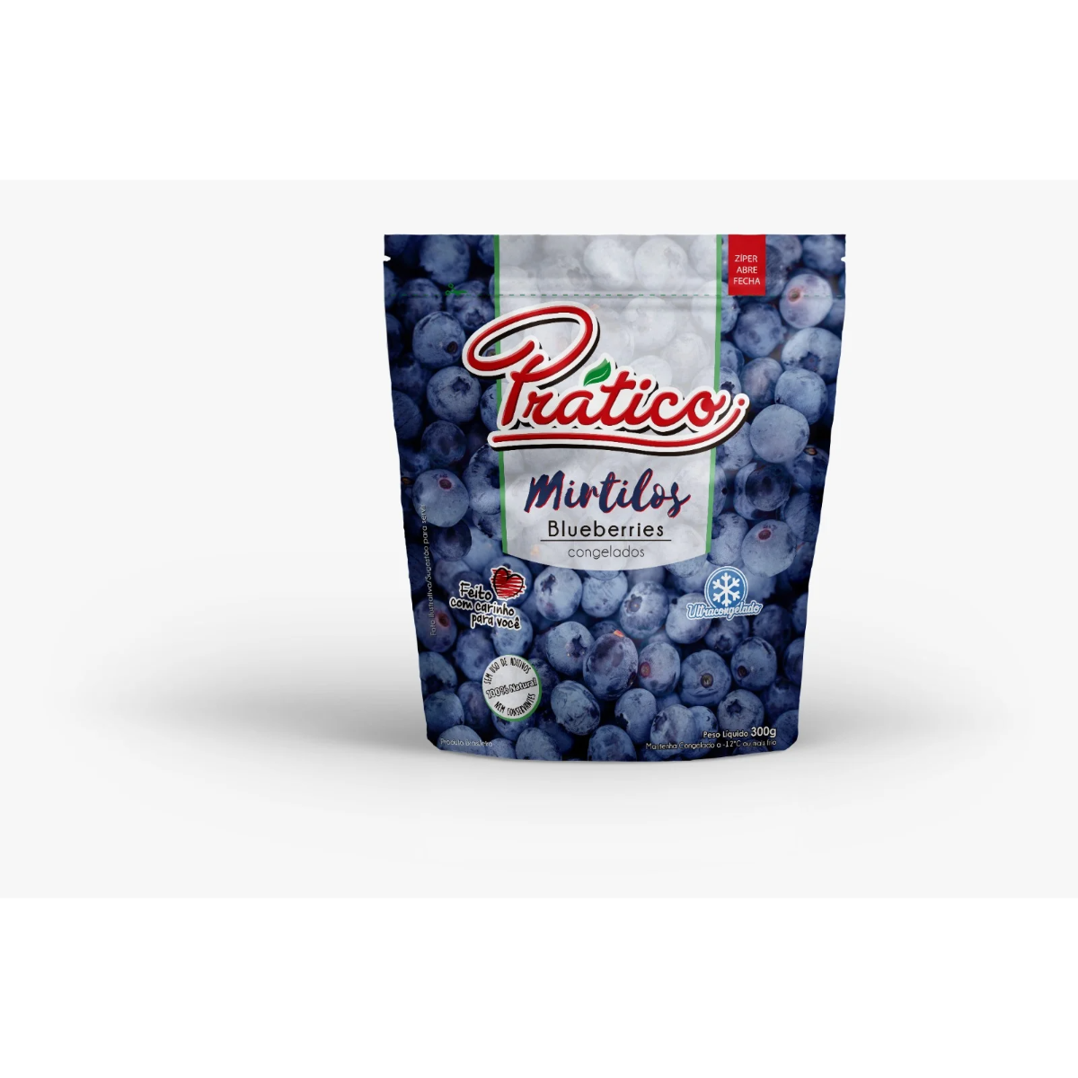 Mirtilo Congelado Prático Pouch 300g
